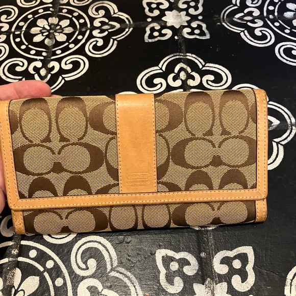 Coach Bag, Wallet and Checkbook Cover Bundle - Picture 12 of 13